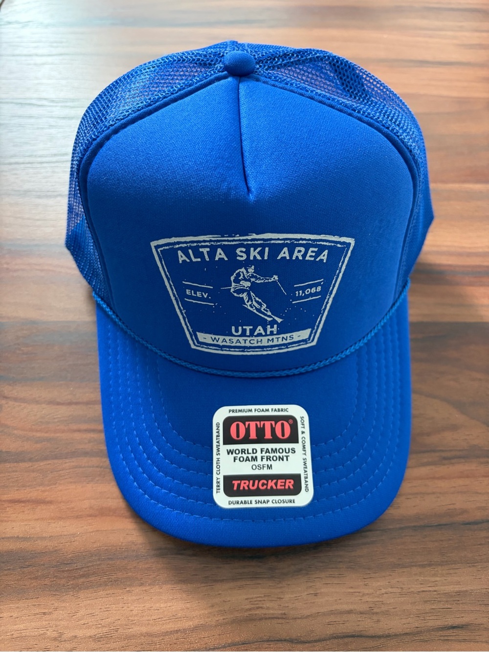 NEW alta ski area trucker hat